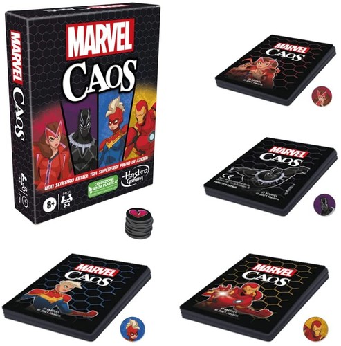 Hasbro marvel caos gioco - -,