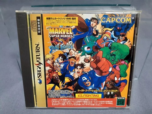 Sega saturn marvel super - saturn,
