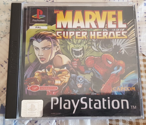 Marvel super heroes ps1 - super,