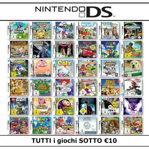 Nintendo nds gioco - ds, scelta